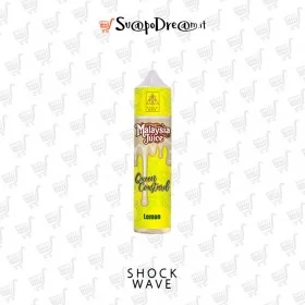 Aroma Shot 20ml SHOCK WAVE Malaysia Juice QUEEN COUSTARD LEMON
