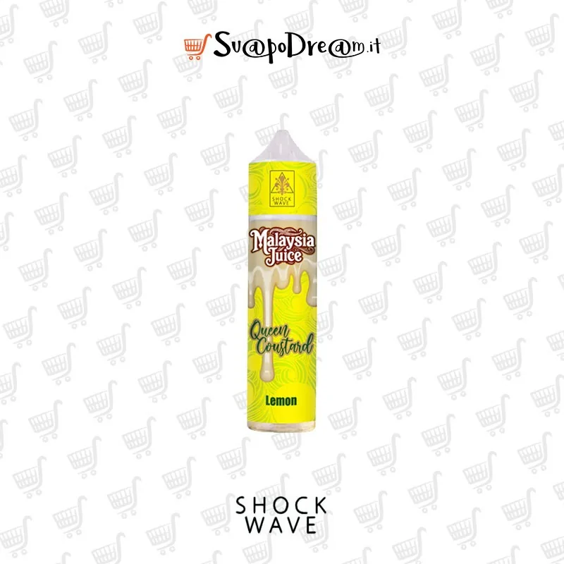 SHOCK WAVE - Aroma Shot 20ml Malaysia Juice QUEEN COUSTARD LEMON