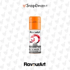 Aroma Concentrato 10ml FLAVOURART CILIEGIA al gusto di Ciliegia.