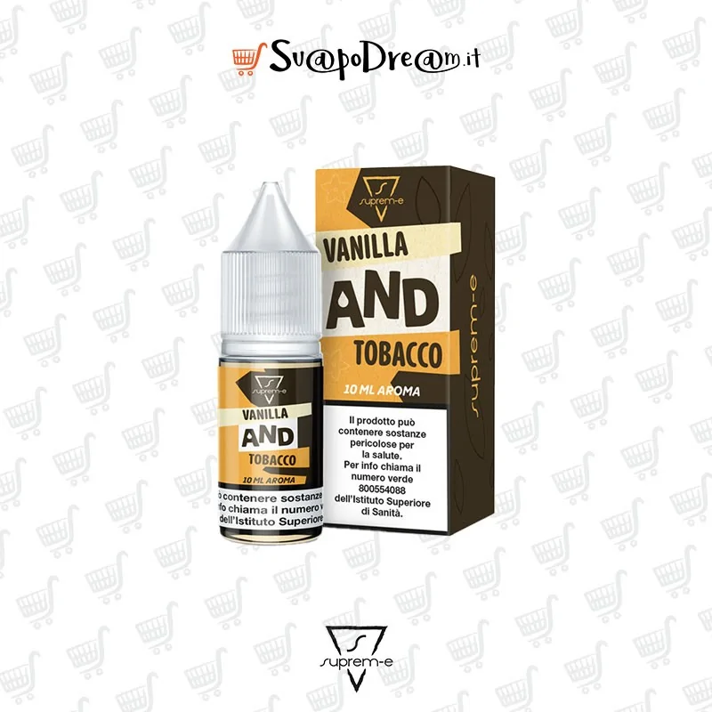 SUPREM-E - Aroma Concentrato 10ml VANILLA AND TOBACCO