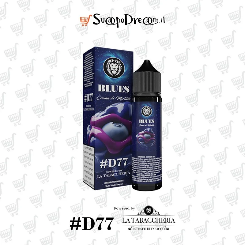 D77 Powered by LA TABACCHERIA - Aroma Shot 20ml BLUES