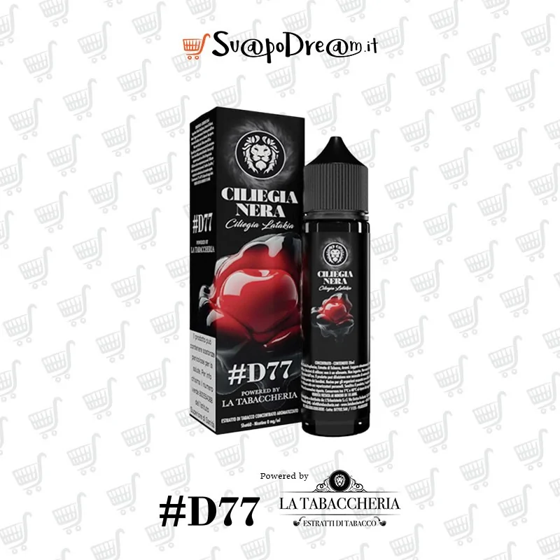D77 Powered by LA TABACCHERIA - Aroma Shot 20ml CILIEGIA NERA