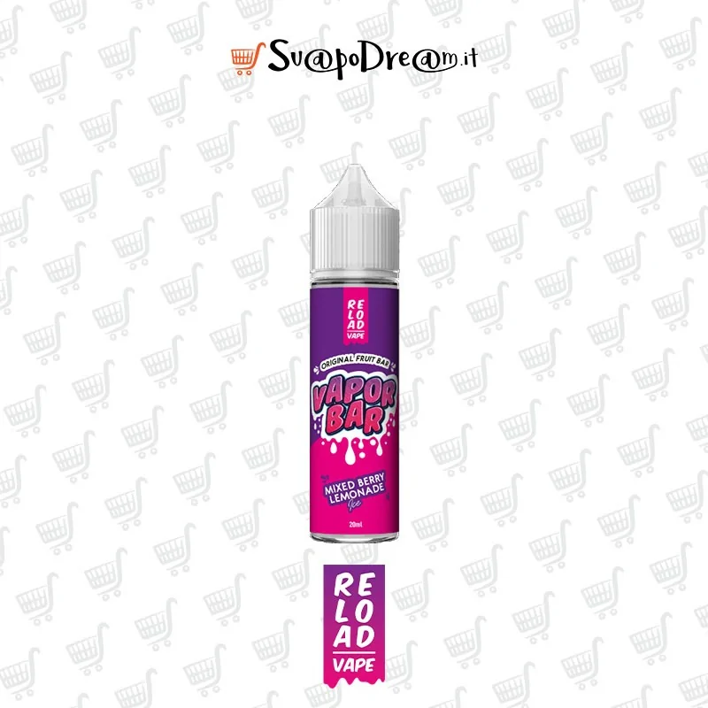 RELOAD VAPE - Aroma Shot 20ml Vapor Bar MIXED BERRY LEMONADE ICE