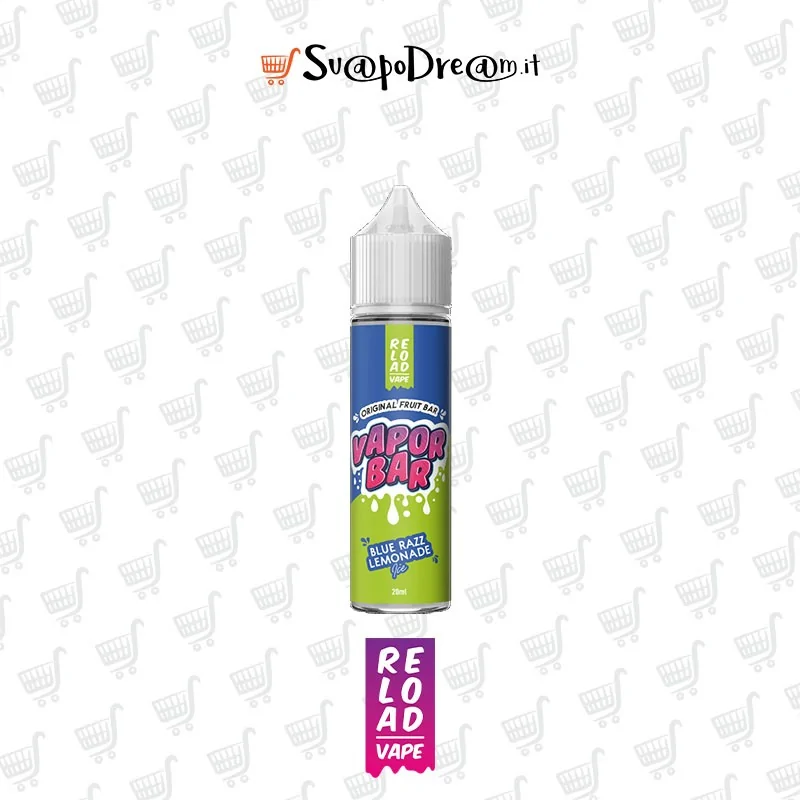 RELOAD VAPE - Aroma Shot 20ml Vapor Bar BLUE RAZZ LEMONADE ICE