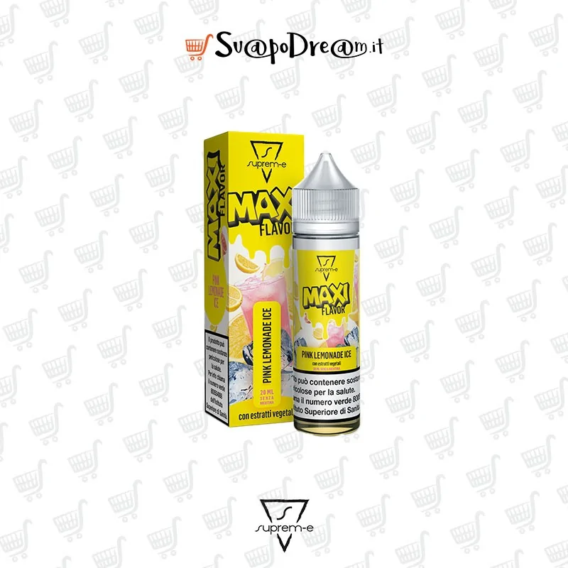 SUPREM-E - Liquido Mix&Vape 20ml MAXI Flavour PINK LEMONADE ICE