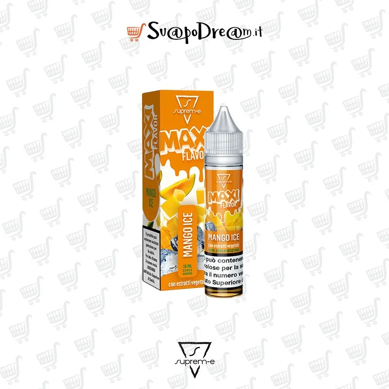 SUPREM-E - Liquido Mix&Vape 10ml MAXI Flavour MANGO ICE