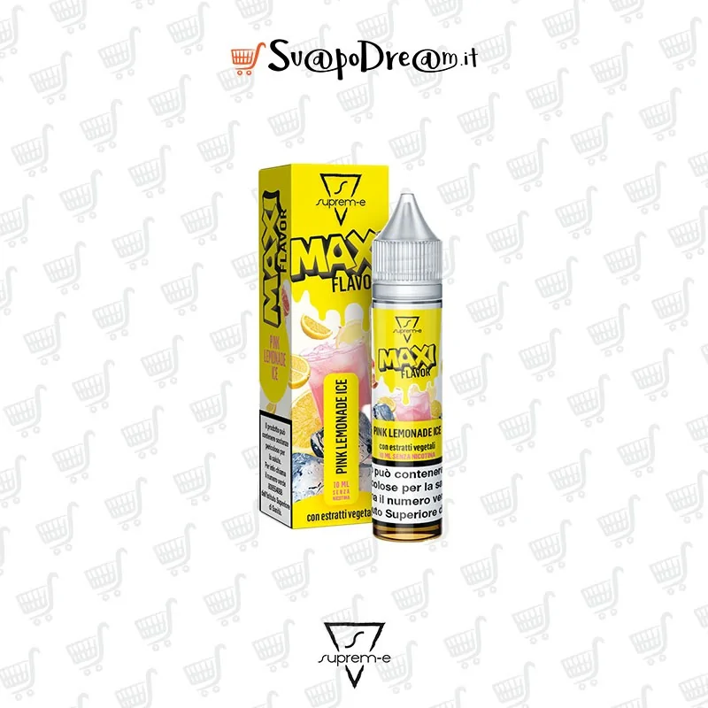 SUPREM-E - Liquido Mix&Vape 10ml MAXI Flavour PINK LEMONADE ICE