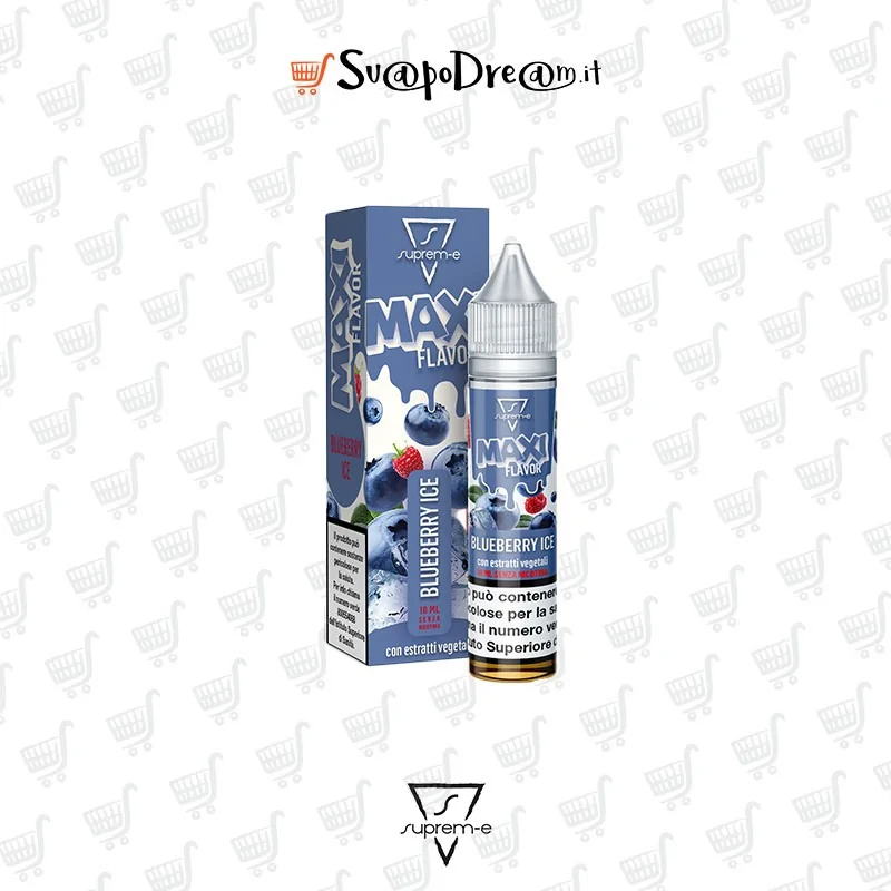 SUPREM-E - Liquido Mix&Vape 10ml MAXI Flavour BLUEBERRY ICE