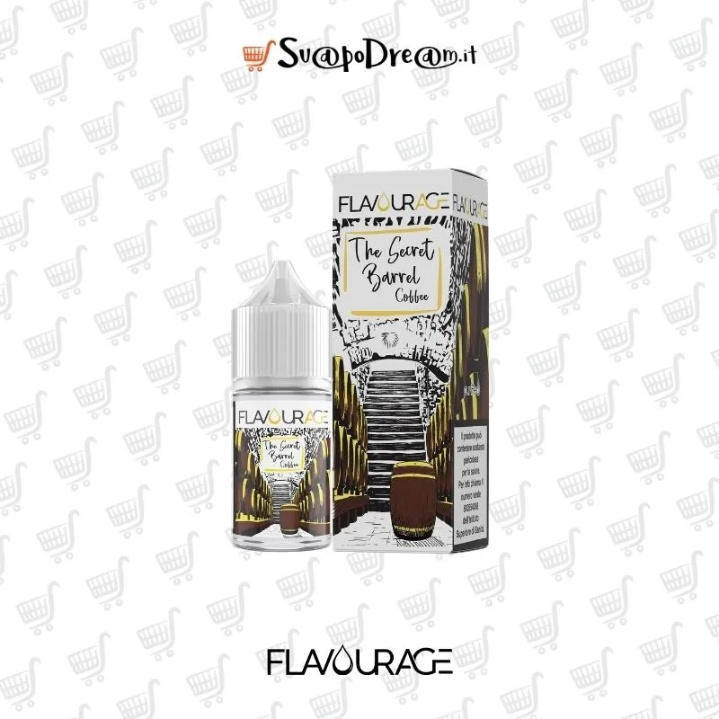 FLAVOURAGE - Aroma Mini Shot 10ml THE SECRET BARREL COFFEE