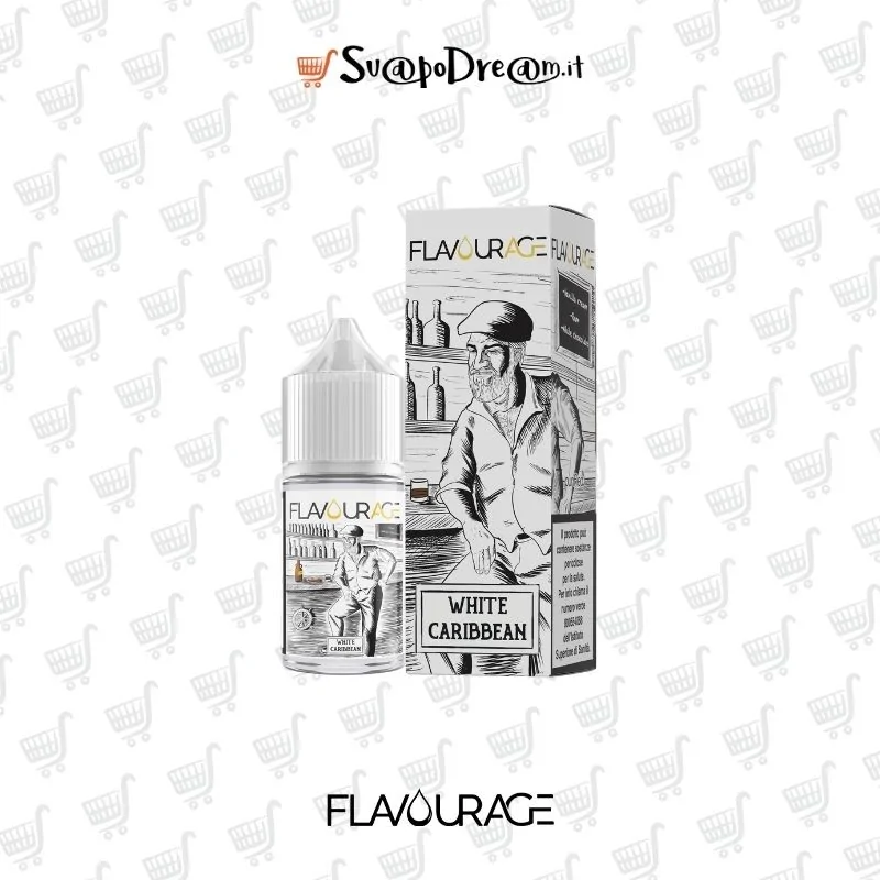FLAVOURAGE - Aroma Mini Shot 10ml WHITE CARIBBEAN