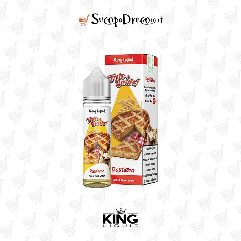 KING LIQUID - Liquido Mix&Vape 20ml TALE & QUALE PASTIERA