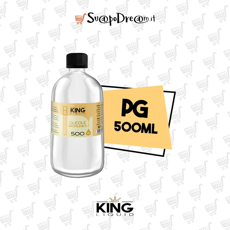 KING LIQUID - Glicole Propilenico 500ml in 500