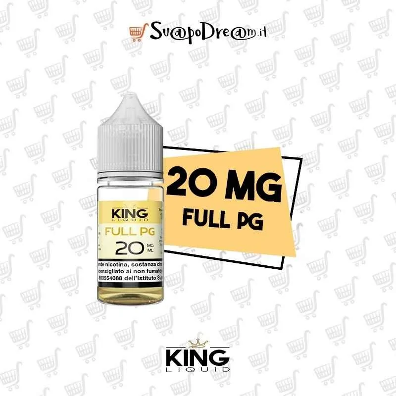 KING LIQUID - Basetta 10ml FULL PG Nicotina 20