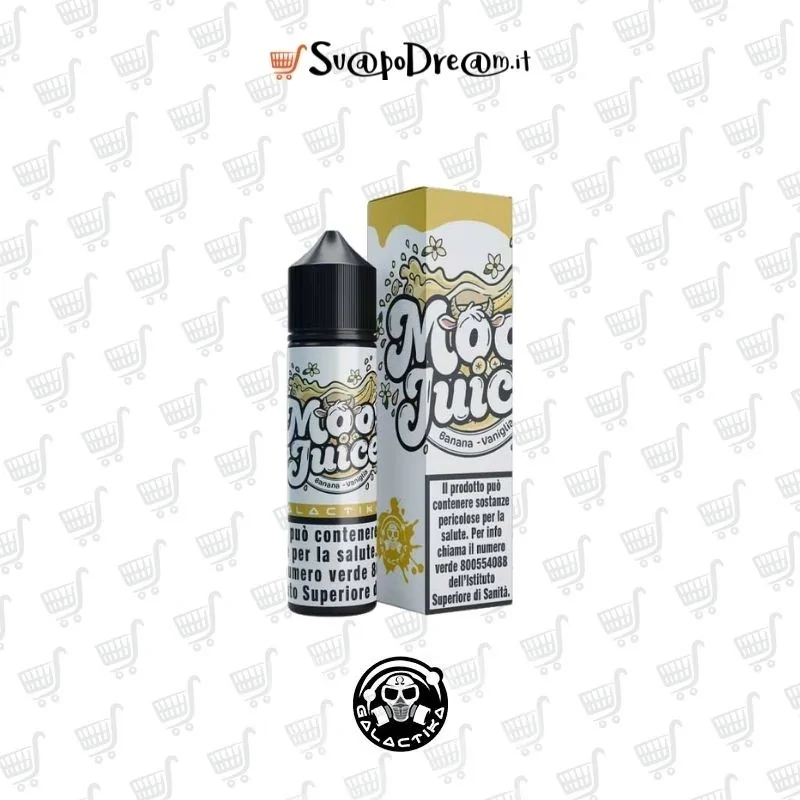 GALACTIKA - Aroma Shot 20ml Moo Juice BANANA E VANIGLIA