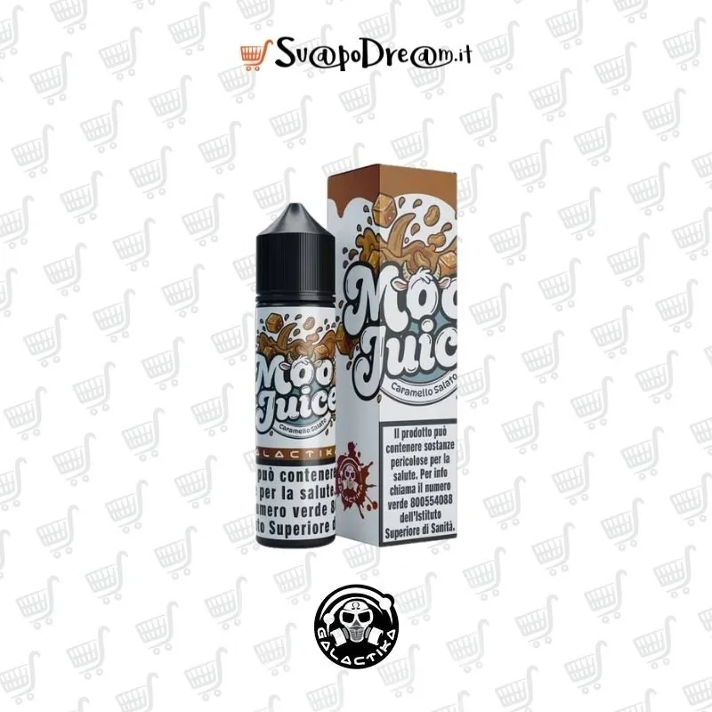 GALACTIKA - Aroma Shot 20ml Moo Juice CARAMELLO SALATO