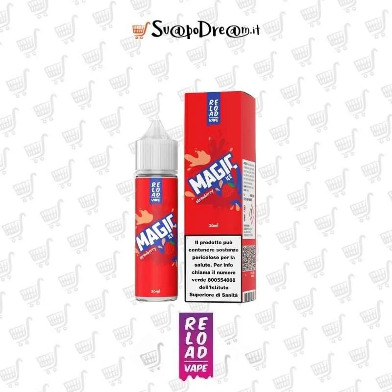 RELOAD VAPE - Aroma Shot 20ml Magic Ice STRAWBERRY
