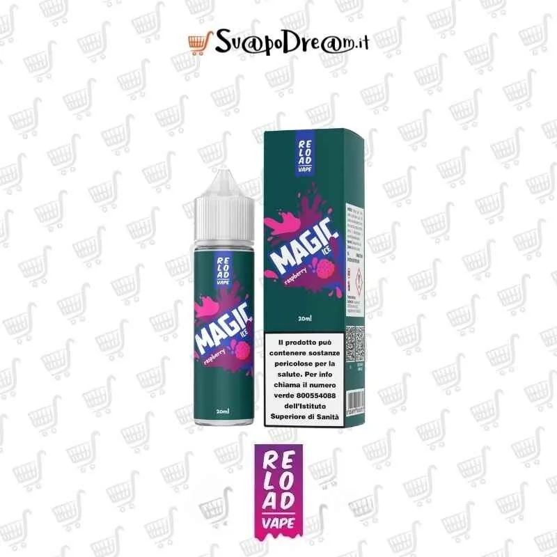 RELOAD VAPE - Aroma Shot 20ml Magic Ice RASPBERRY