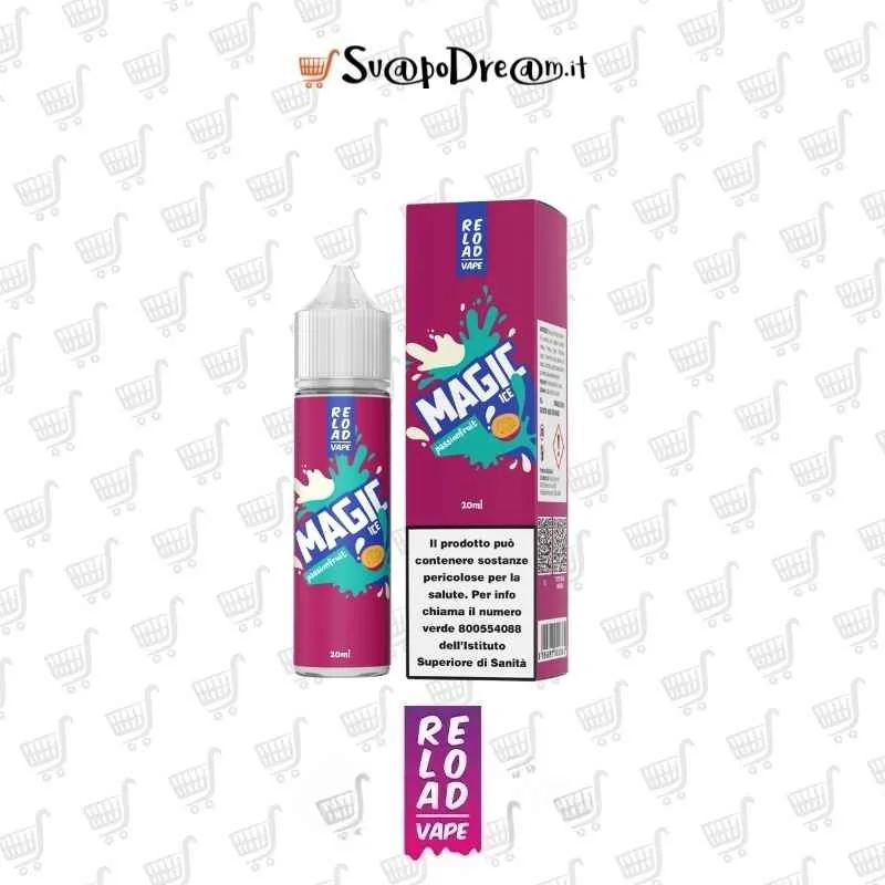 RELOAD VAPE - Aroma Shot 20ml Magic Ice PASSIONFRUIT