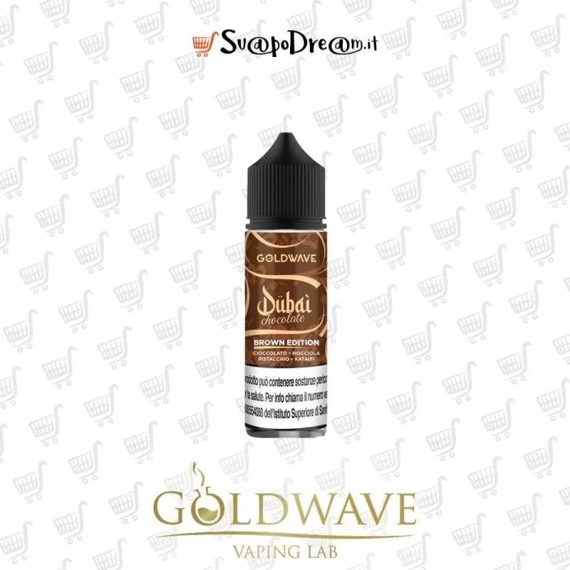 GOLDWAVE - Aroma Shot 20ml Dubai Chocolate BROWN EDITION