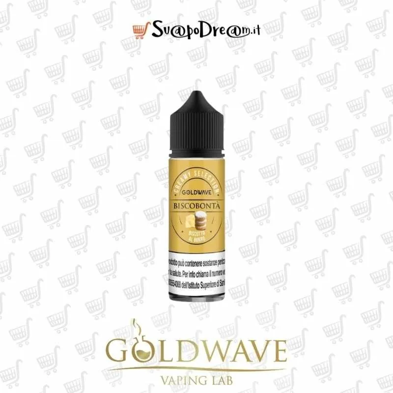GOLDWAVE - Aroma Shot 20ml Creamy Selection BISCOBONTÀ