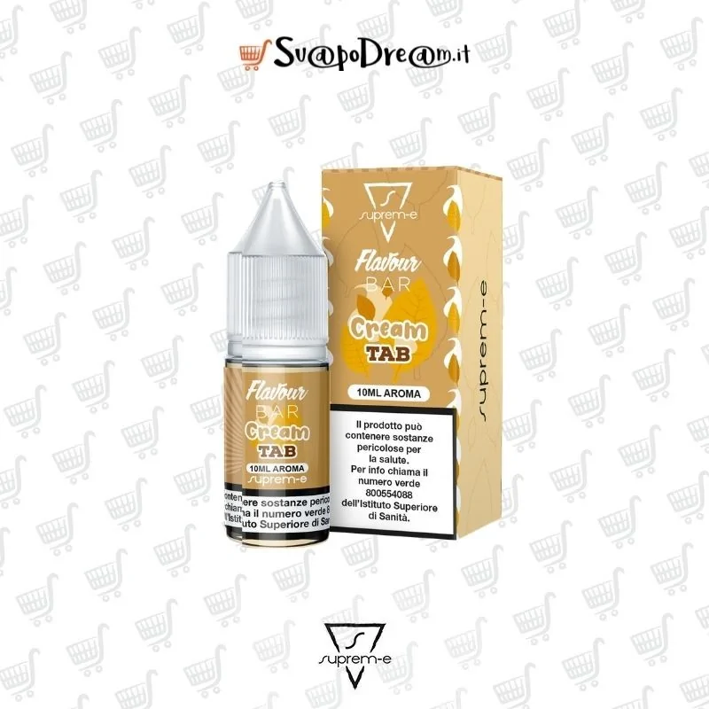 SUPREM-E - Aroma Concentrato 10ml Flavour Bar CREAM TAB