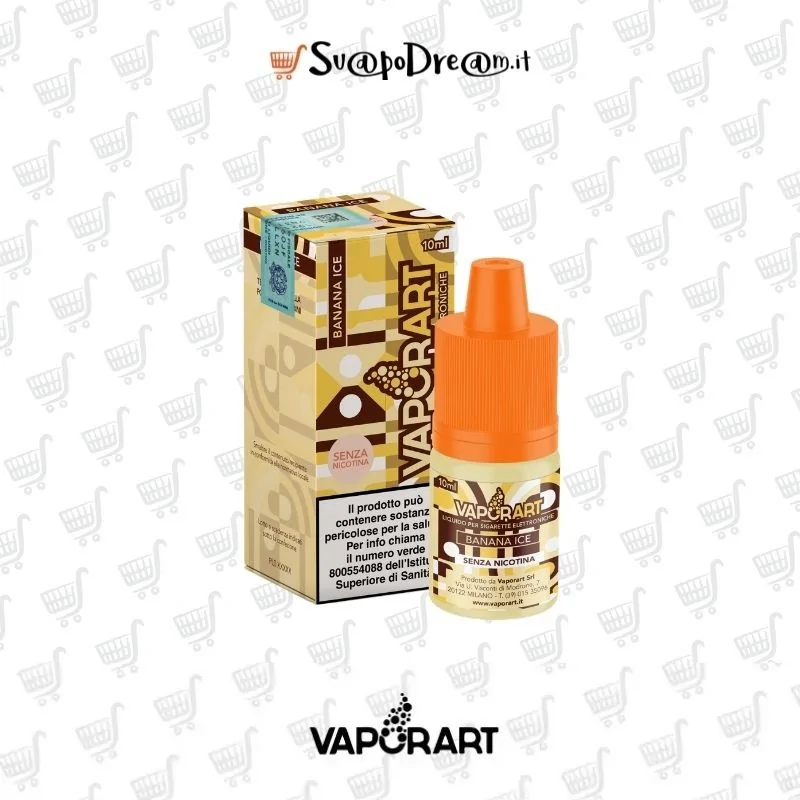 VAPORART - Liquido 10ml BANANA ICE