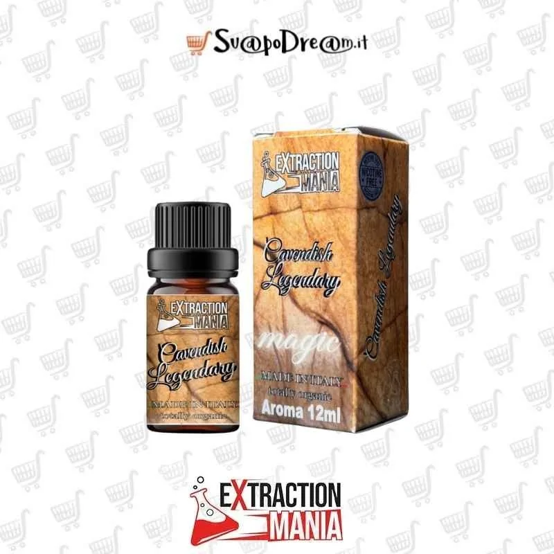 EXTRACTION MANIA LEGENDARY - Aroma Concentrato 12ml CAVENDISH