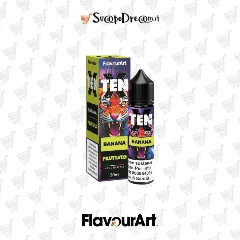 FLAVOURART - Aroma Shot 20ml TEN-X BANANA