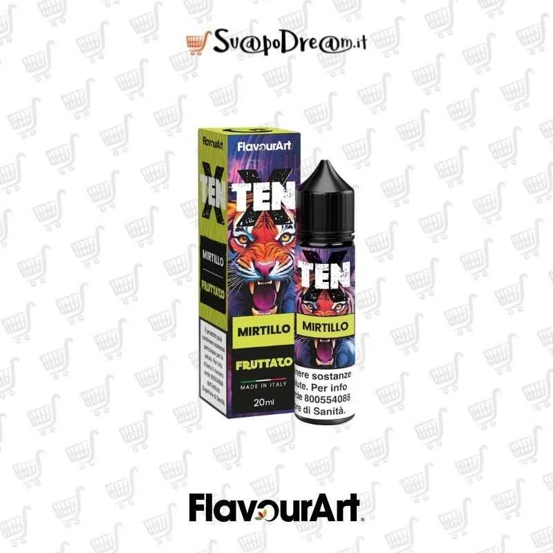 FLAVOURART - Aroma Shot 20ml TEN-X MIRTILLO