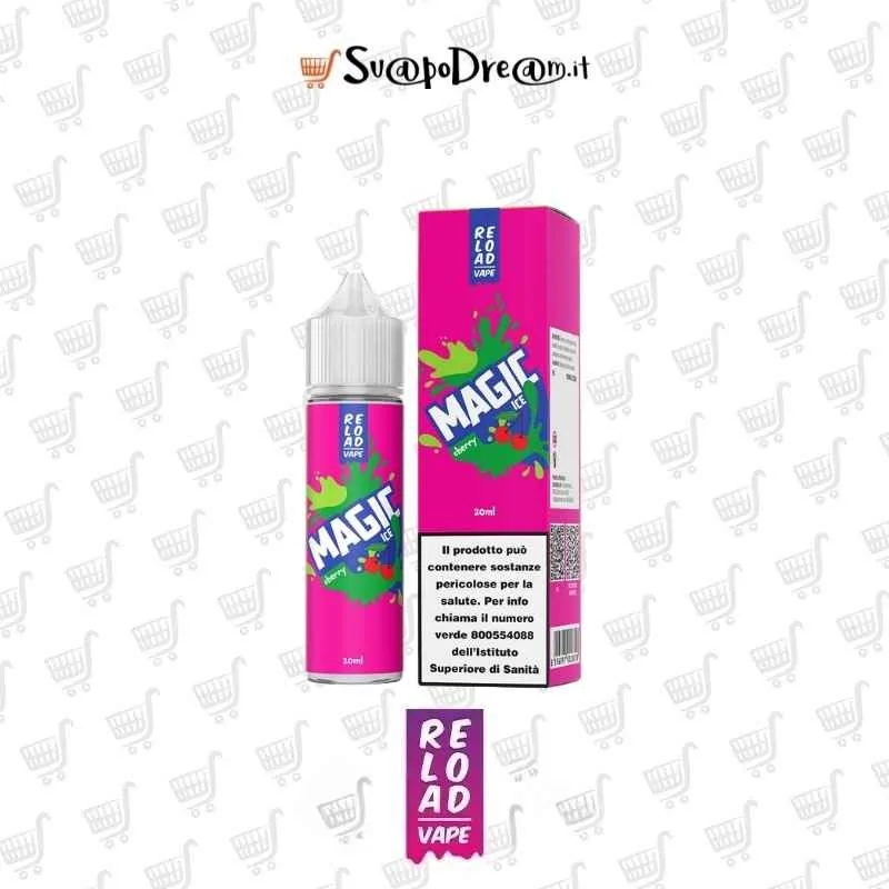 RELOAD VAPE - Aroma Shot 20ml Magic Ice CHERRY