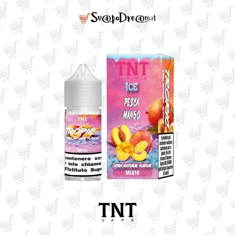 TNT VAPE -  Liquido Mix&Vape 10ml Fruity ICE TROPIC