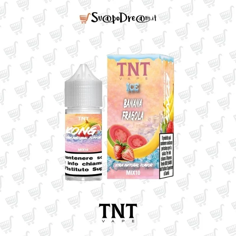 TNT VAPE -  Liquido Mix&Vape 10ml Fruity ICE KONG