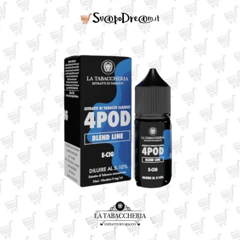 LA TABACCHERIA - Aroma Concentrato 10ml 4POD Blend Line E-CIG