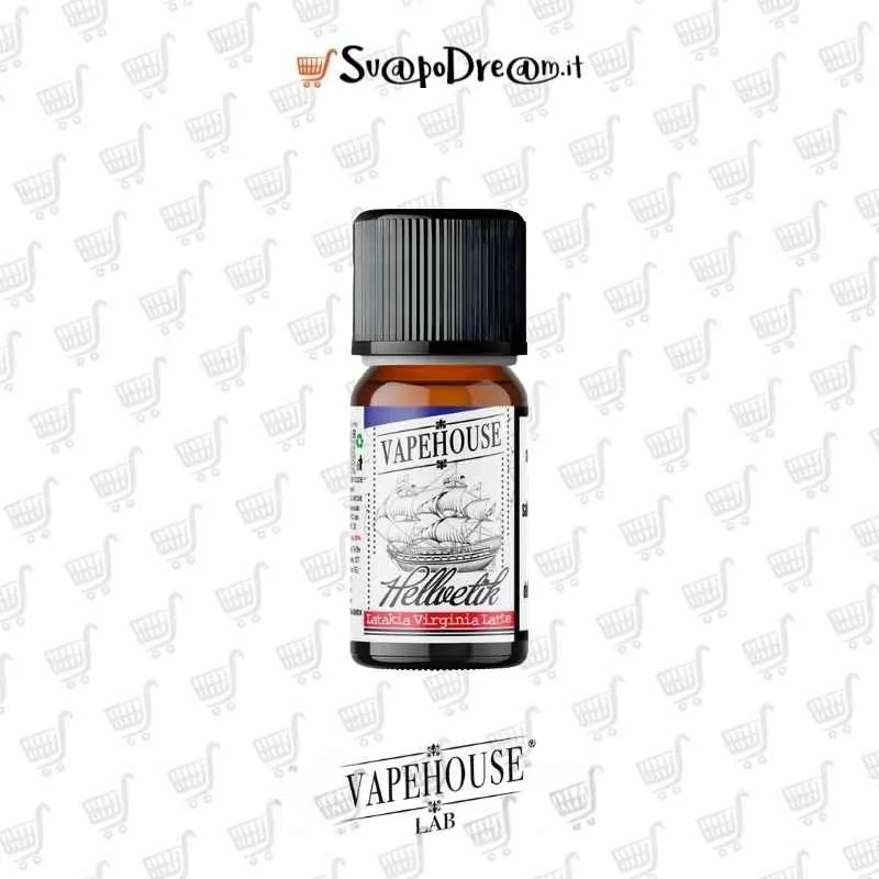 VAPEHOUSE LAB - Aroma Concentrato 10ml HELLVETIK