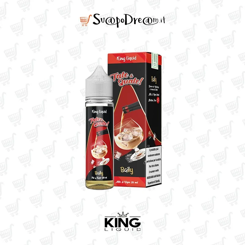 KING LIQUID - Liquido Mix&Vape 20ml TALE & QUALE BAILY