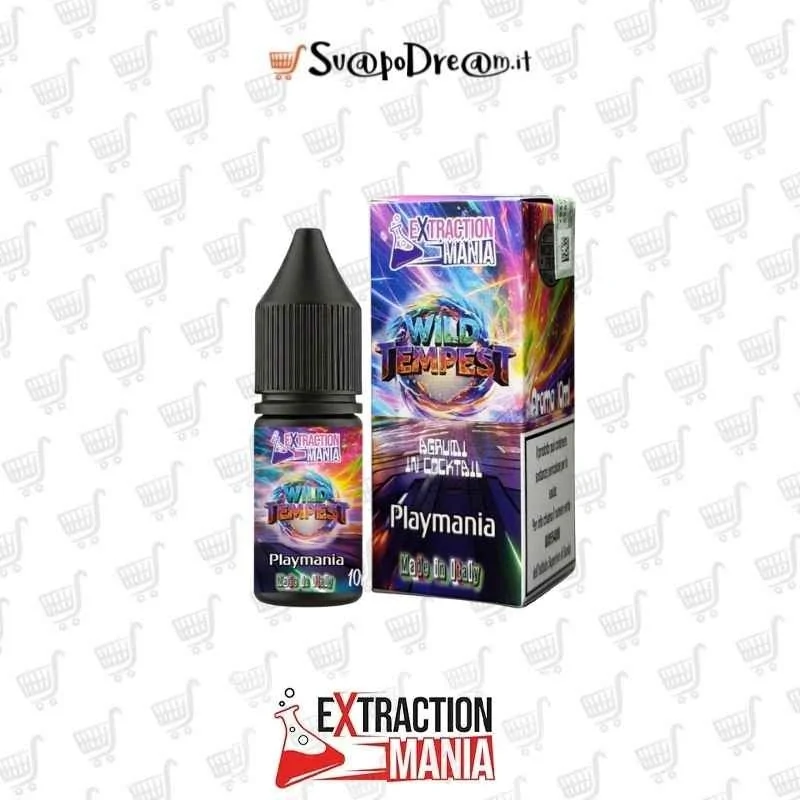 EXTRACTION MANIA - Aroma Concentrato 10ml Playmania WILD TEMPEST