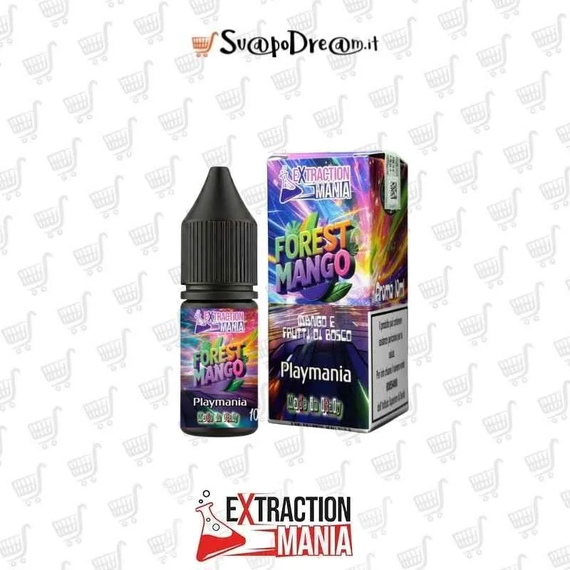 EXTRACTION MANIA - Aroma Concentrato 10ml Playmania FOREST MANGO