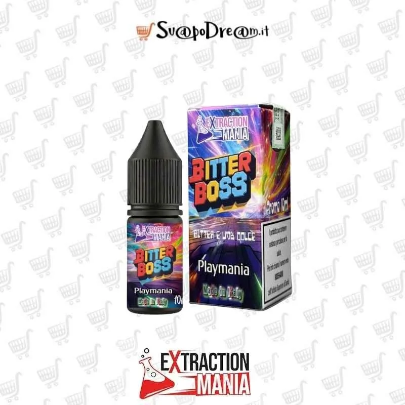 EXTRACTION MANIA - Aroma Concentrato 10ml Playmania BITTER BOSS