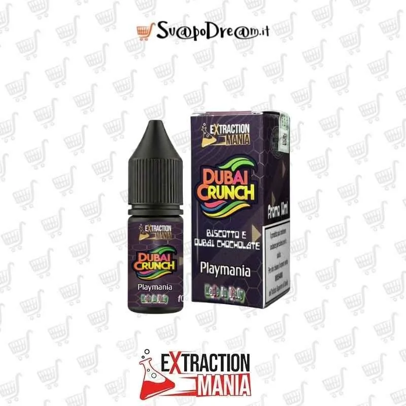 EXTRACTION MANIA - Aroma Concentrato 10ml Playmania DUBAI CRUNCH