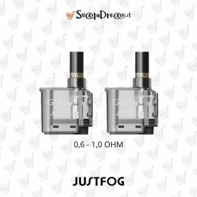 JUSTFOG - Cartuccia Pod GLENT FILTER 2pz