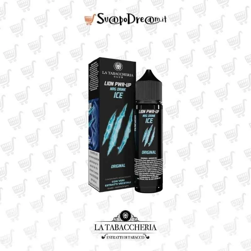 LA TABACCHERIA LION PWR-UP - Aroma Shot 20ml NRG DRINK ICE ORIGINAL