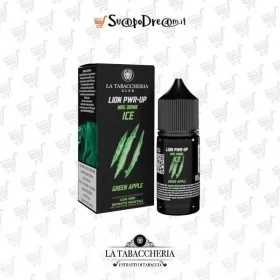 LA TABACCHERIA LION PWR-UP - Aroma Mini Shot 10ml NRG DRINK ICE GREEN APPLE