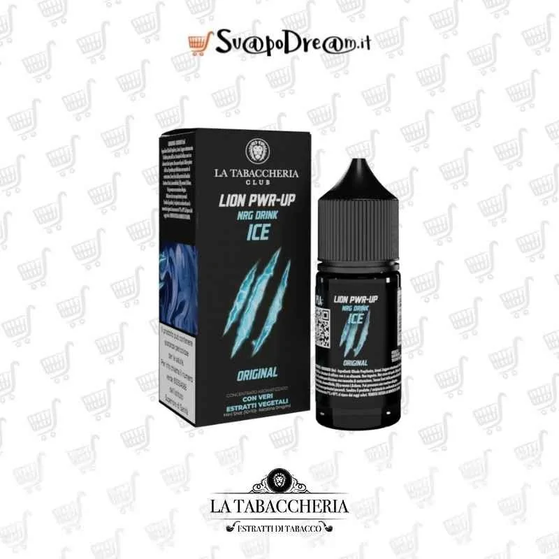 LA TABACCHERIA LION PWR-UP - Aroma Mini Shot 10ml NRG DRINK ICE ORIGINAL