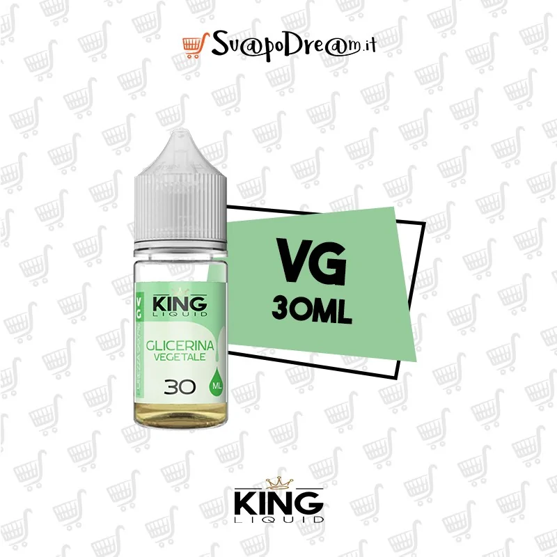 KING LIQUID - Glicerina Vegetale 30ml in 30