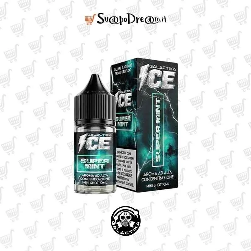 GALACTIKA ICE - Aroma Mini Shot 10ml SUPER MINT ICE