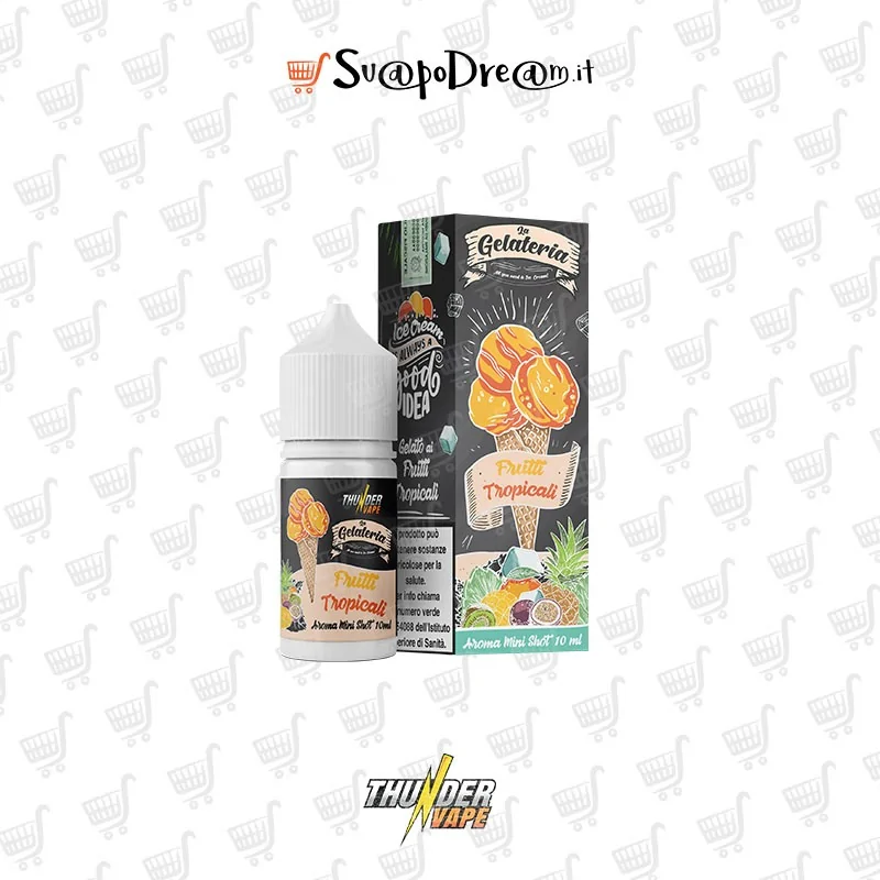 THUNDER VAPE - Aroma Mini Shot 10ml La Gelateria FRUTTI TROPICALI