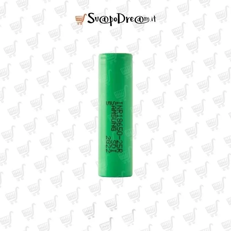 SAMSUNG - Batteria 18650 25R 2500mAh 20A - 1pz