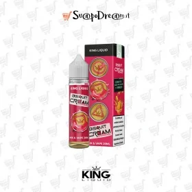 KING LIQUID - Liquido Mix&Vape 20ml BISQUIT CREAM STRAWBERRY